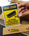 WRN44 Dikkat Dairede Guvenlik Kamerasi Var