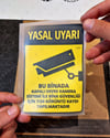WRN46 Dikkat Binada Güvenklik Kamerası Var