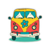 WWV8 Vintage Minibus Etiketi