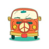 WWV9 Vintage Minibus Etiketi
