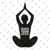 YOG1 Reach Your Balance Yoga Etiketi