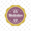 YOG9 Meditation Yazili Yoga Etiketi