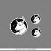 ZDC2 Reflektif Boğa Burcu 3lü Sticker Seti