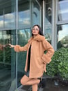 Bellezza Kürklü Panço Camel