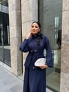 etekli fermuarlı ikili takım lacivert