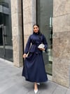 etekli fermuarlı ikili takım lacivert