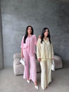 Kol Büzgülü Takım Pembe