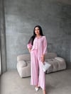Kol Büzgülü Takım Pembe