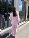 tül modal ikili takım pembe