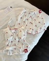 Beyaz Hello Kitty Aesthetic Red Alt Üst Takım