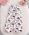 Beyaz Hello Kitty Cloudy Peluş Eşofman Altı