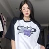Beyaz Raglan Chill Day (Unisex) T-Shirt