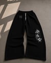 Flower Baggy Kalıp Unisex Eşofman Altı