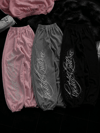 Gri Angel Taşlı Baggy Premium Unisex Eşofman Altı