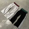 Gri Beyaz Şeritli Fake Boxer Eşofman