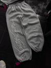 Gri Confidence Detaylı Baggy Unisex Eşofman Takımı