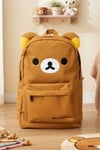 Kahverengi Rilakkuma Ayıcık Kulaklı Unisex Sırt Çantası