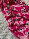 Kırmızı My Little Pony Pinkie Pie Desenli T-shirt Şık Alt Üst Takım