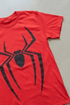 Kırmızı Spider Gotik Y2K Unisex T-Shirt