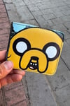 Mavi Adventure Time Finn And Jack Face Erkek Cüzdan