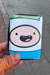 Mavi Adventure Time Finn And Jack Face Unisex Cüzdan