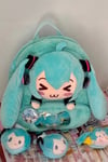 Mavi Hatsune Miku Kawai Sırt Çnatası