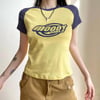 Moody Girls Yeşil Raglan Yarım T-Shirt