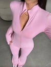 Pembe Combo Fermuarlı Tech Spor Takım
