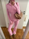 Pembe Combo Fermuarlı Tech Spor Takım