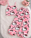 Pembe Hello Kitty Cloudy 2'li Peluş Atletli Takım
