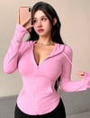 Pembe Vexa Fermuarlı Spor Hırka