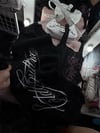Siyah Angel Taşlı Baggy Premium Unisex Eşofman Altı