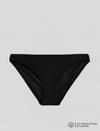 Siyah Eye's Never Lie Baskılı Bikini Kalıp Külot