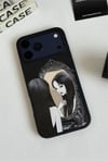 Siyah Fujiang Kitty Gotik İphone Kılıfı