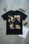 Siyah Gorilaz The Mountain Tour Album Unisex Y2K T-Shirt