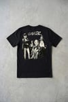 Siyah Gorilaz Unisex Y2K T-Shirt