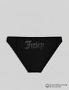 Siyah Juicy Baskılı Bikini Kalıp Külot