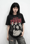 Siyah Maneskin Y2K Unisex T-Shirt