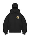 Siyah Maskeli ''LAIKATAK'' Unisex Kapüşonlu Hırka