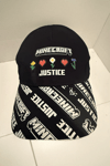Siyah Minecraft Justive Baseball Şapka