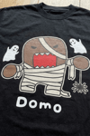 Siyah Mummy Domo Kun Anime Unisex T-Shirt