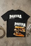Siyah Pantera Cowboys From Hell Unisex Y2K T-Shirt