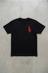 Siyah Three Days Grace Alienation Tour Unisex Y2K T-Shirt