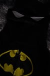 Siyah Yarasa Kualaklı Batman Y2K Crop Hırka