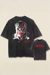 Siyah Yıkamalı Invincible Omni-Man Unisex T-Shirt