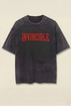 Siyah Yıkamalı Invincible Omni-Man Unisex T-Shirt
