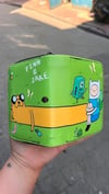 Yeşil Adventure Time Finn And Jack BMO OOO Diyarı Unisex Cüzdan
