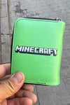 Yeşiler Minecreaft Creeper Unisex Cüzdan