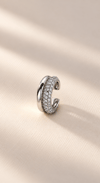 Çift Sıralı Taşlı Earcuff (Kıkırdak Küpesi)