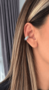 Çift Sıralı Taşlı Earcuff (Kıkırdak Küpesi)